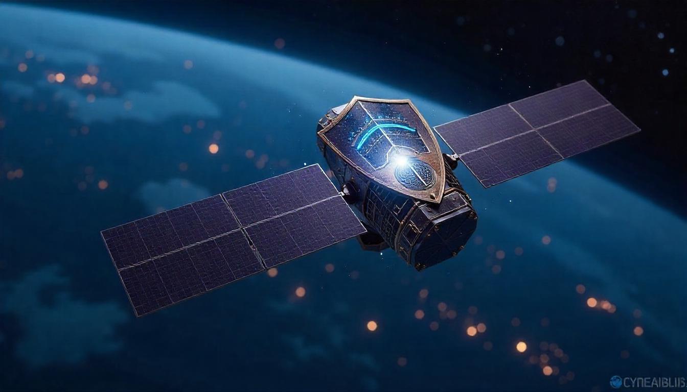 The imposing, satellite-like structure in this image conveys the critical importance of "managing off hours security alerts" for organizations that rely on advanced, space-based technologies, where continuous monitoring and rapid response protocols are essential to safeguard critical data and infrastructure, even during late night or weekend hours.