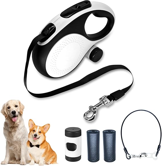 retractable chew proof dog leash