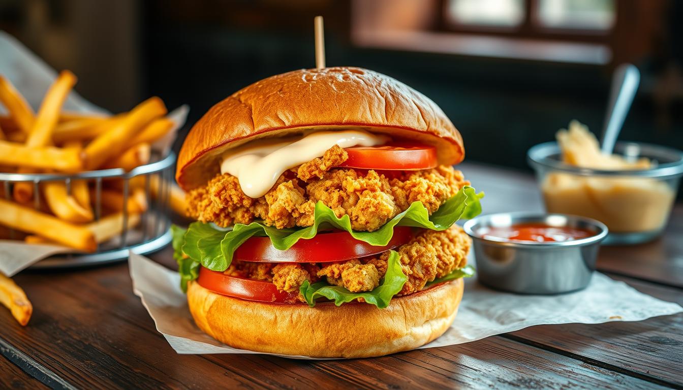 crispy chicken sandwich