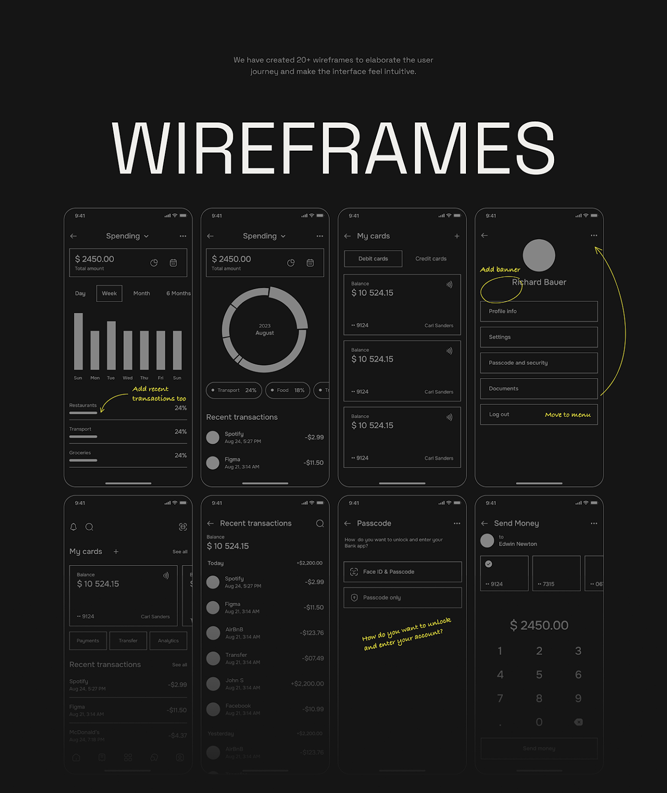 app mobile design Bank banking UI ux finance financial Fintech