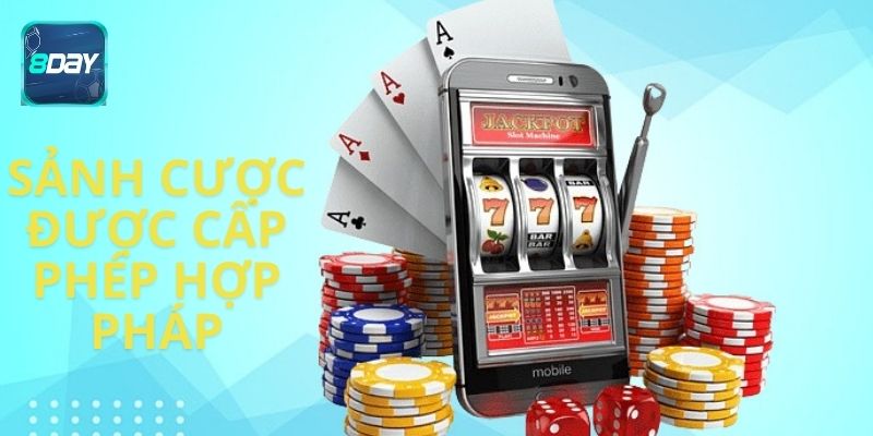 Sảnh cược 8DAY được cấp phép hợp pháp