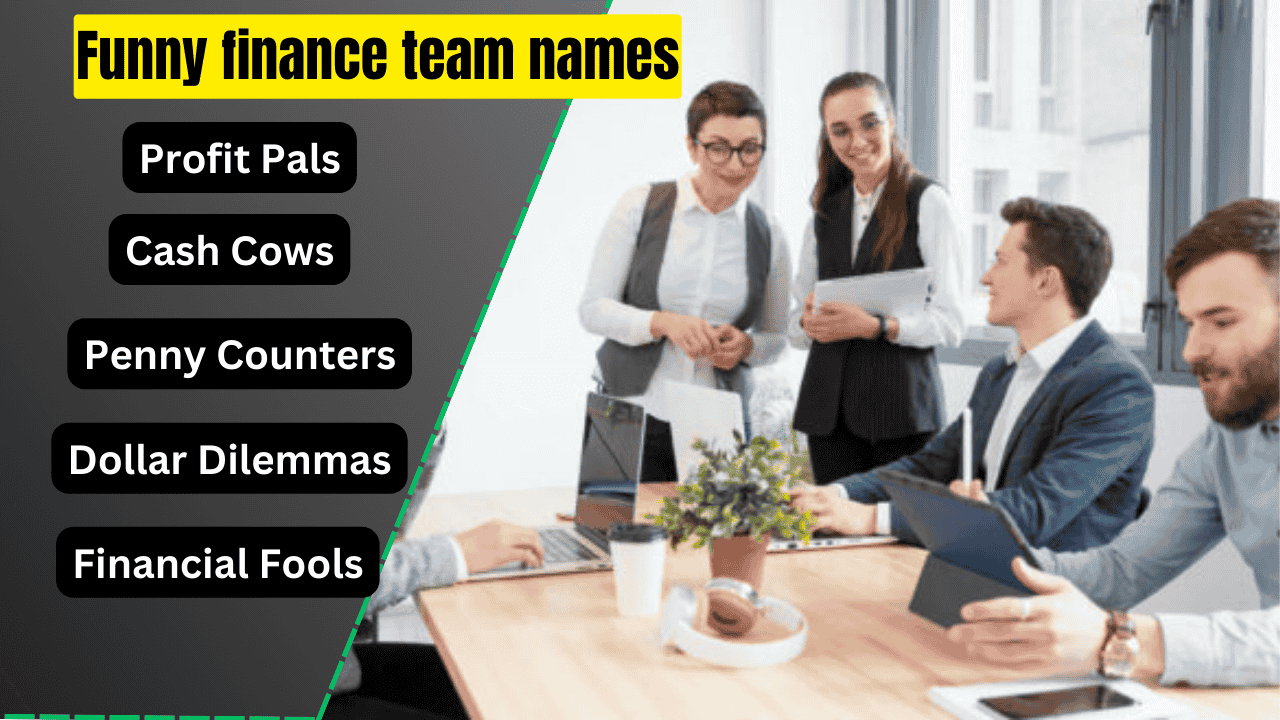 Funny finance team names