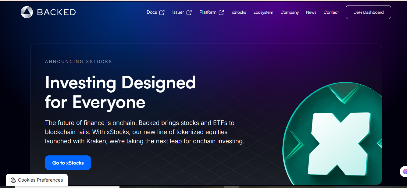 Backed Finance