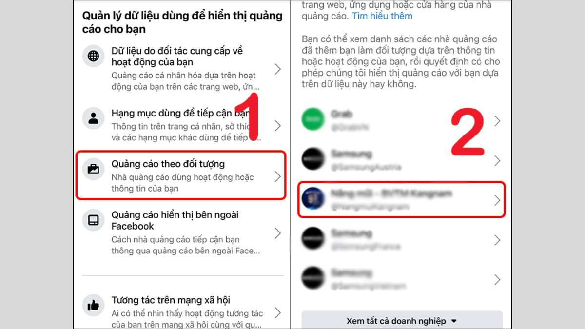 ẩn quảng cáo trên facebook