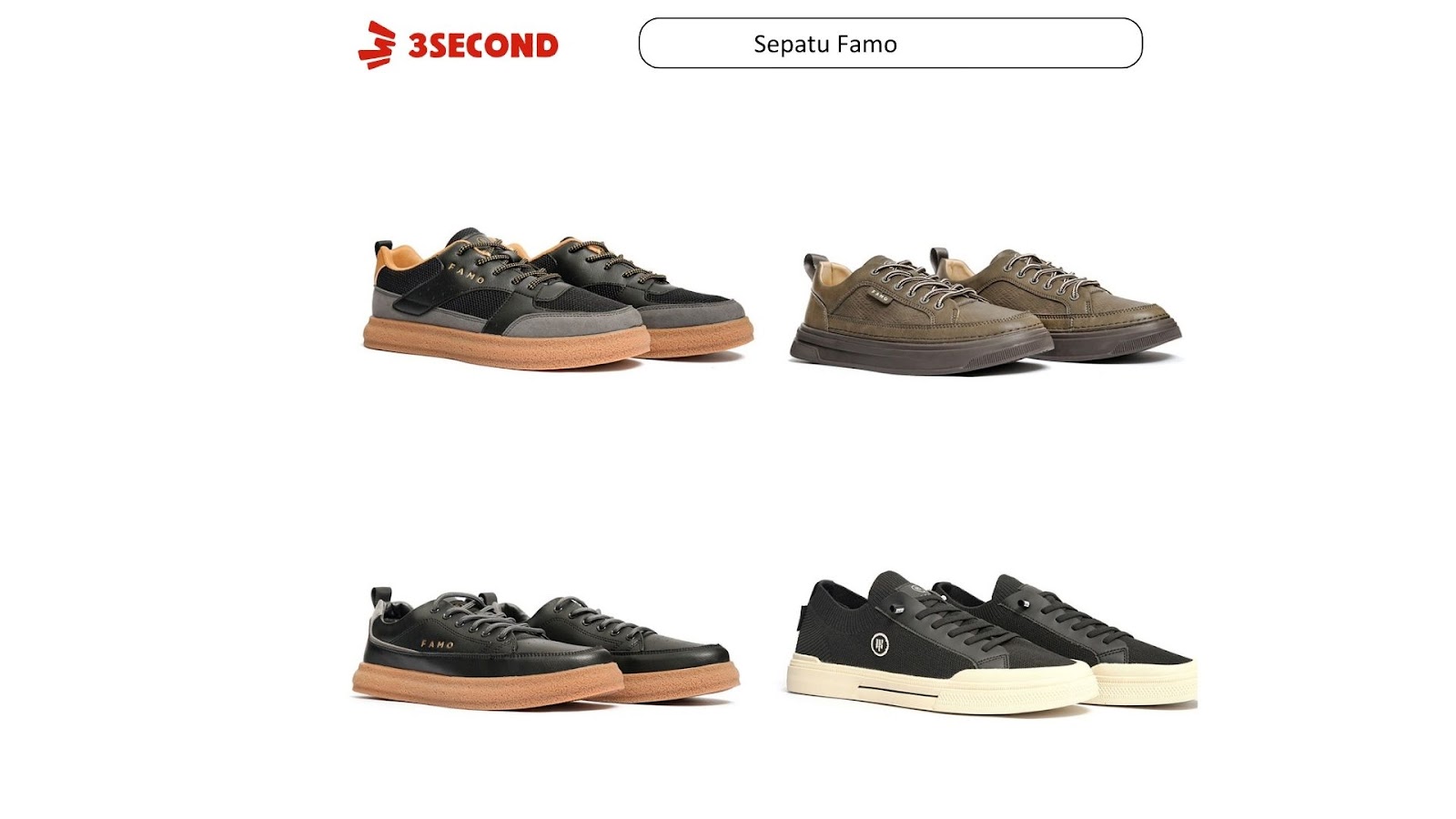 Sepatu Fomo 3Second