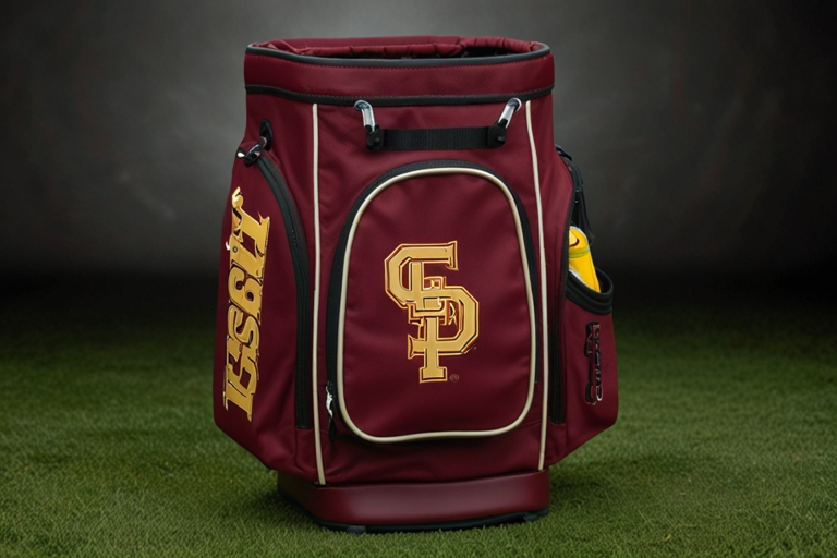 FSU Logo Chair NCAA DD Junior Caddy Bag