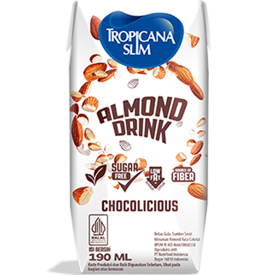 Jajanan Rendah Kalori Tropicana Slim: Almond Drink