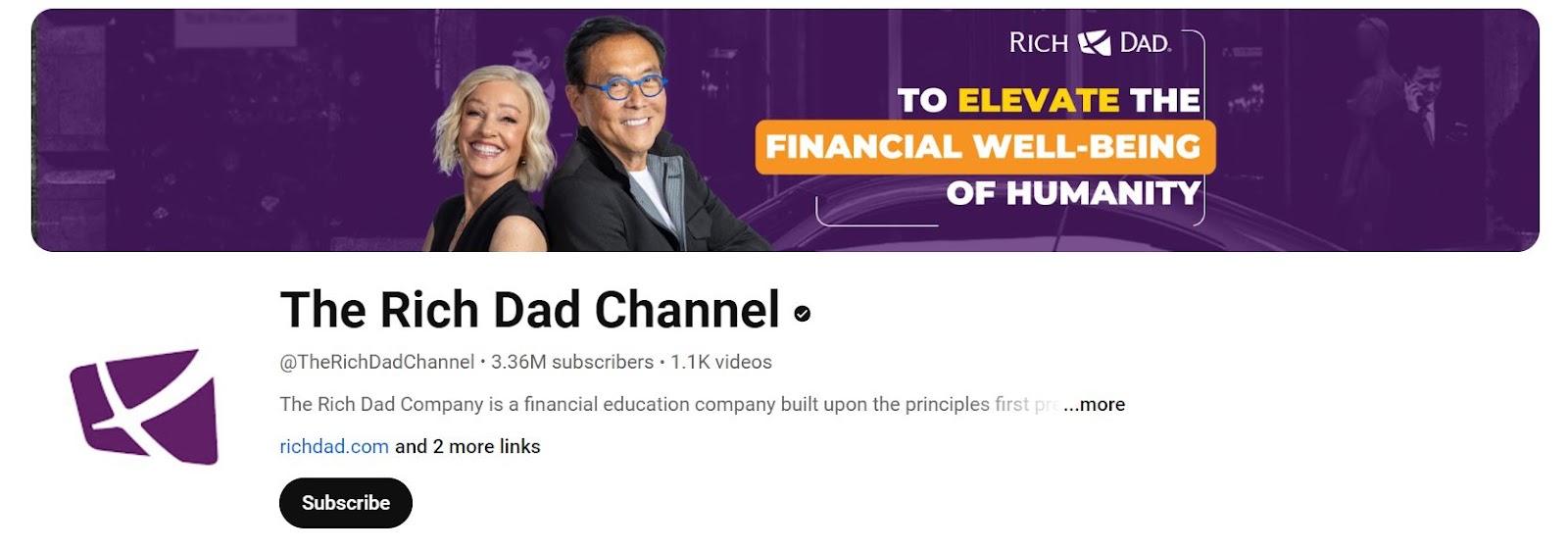 The Rich Dad YouTube Channel