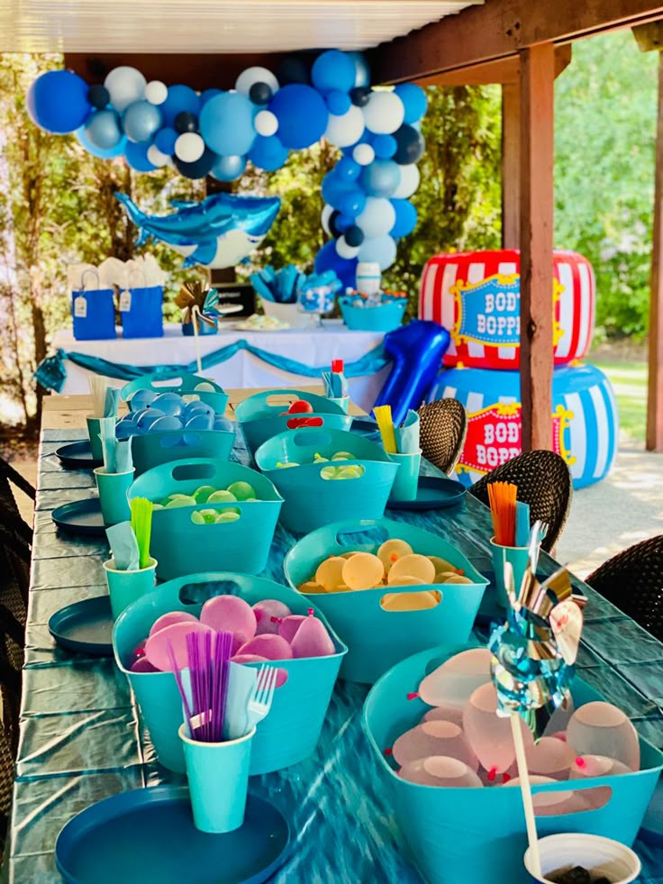 water balloon fight birthday party