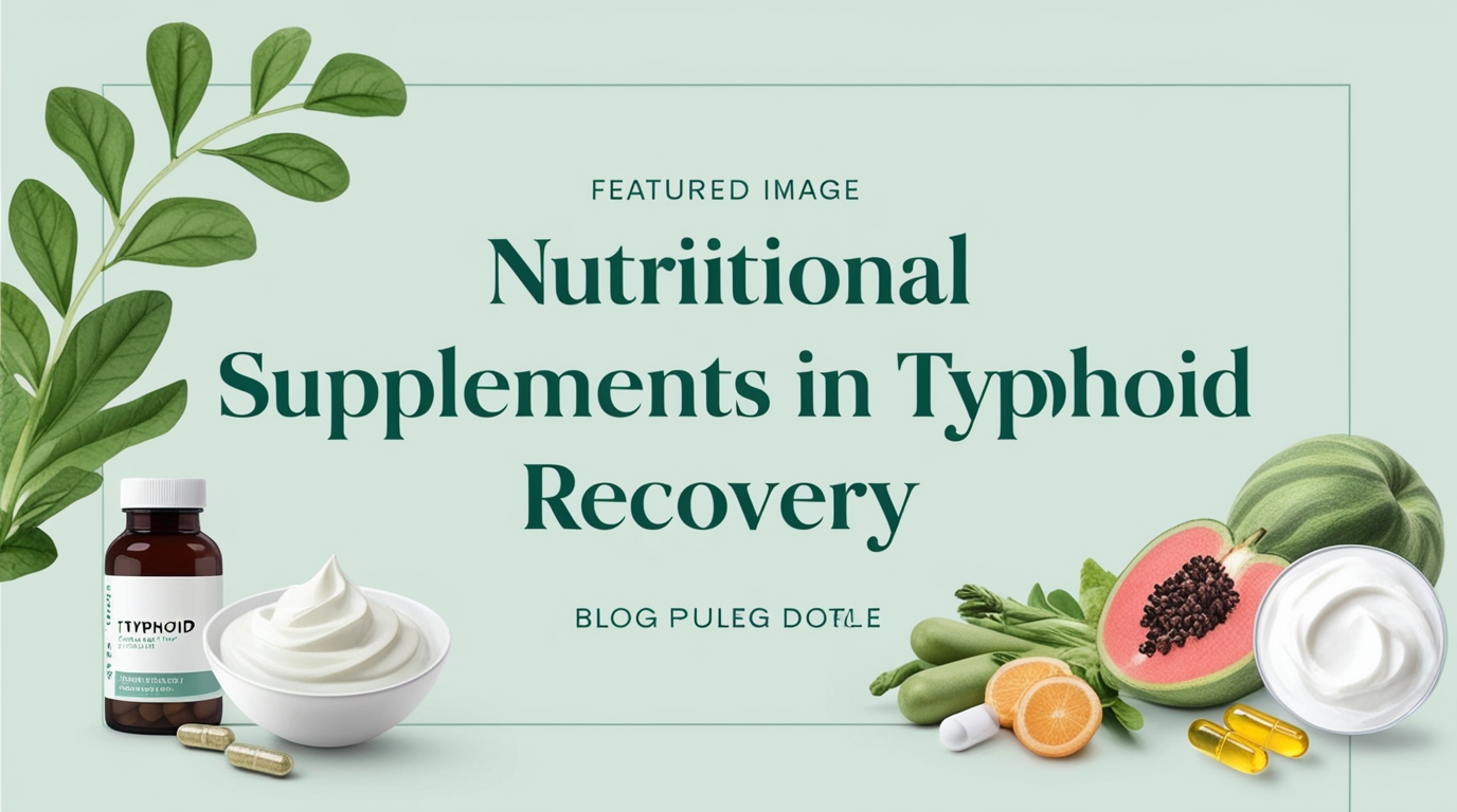 Nutritional Supplements in Typhoid Recovery