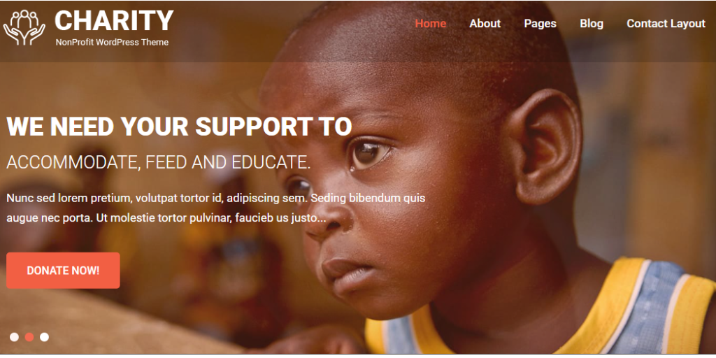 SKT Charity WordPress Themes