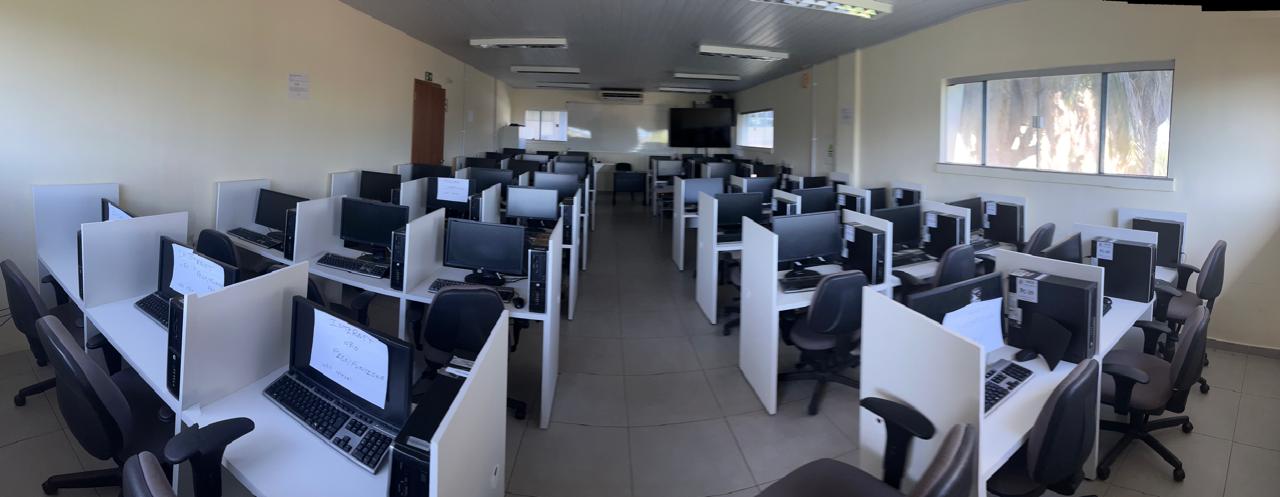 Foto: Imagem do espaço interno do LabProg em 2024