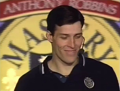 Tony Robbins' unusual smile