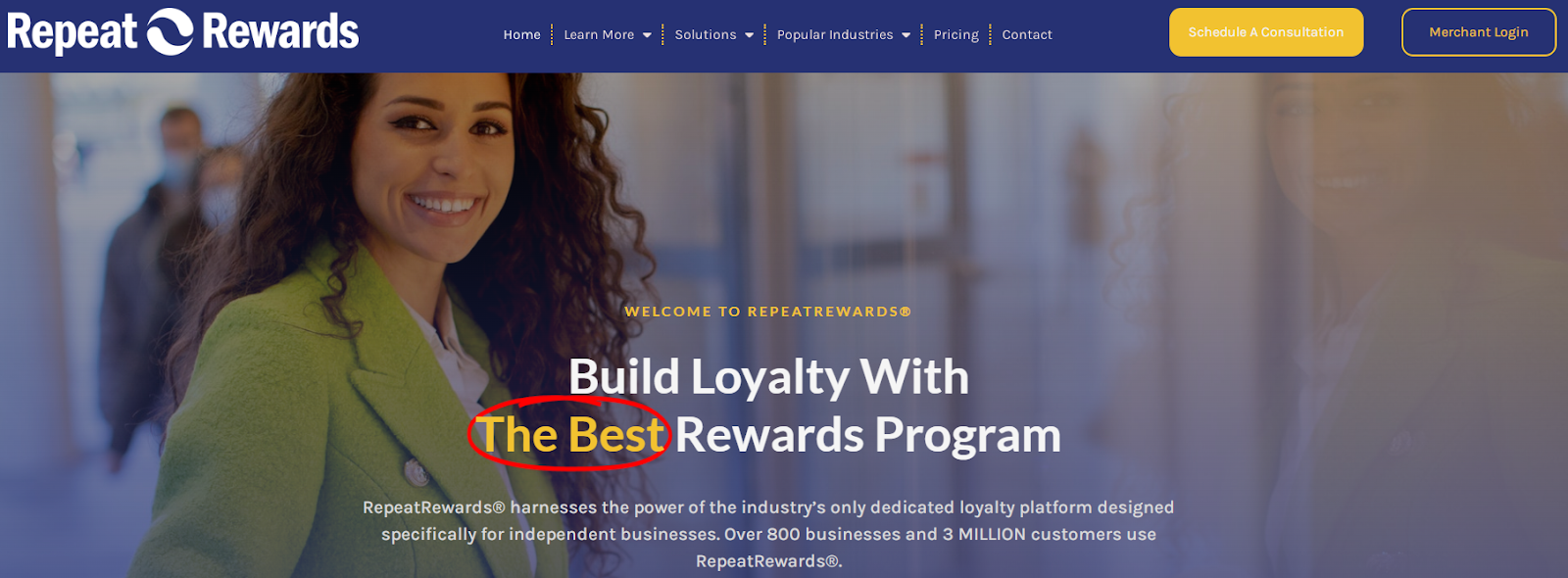 Repeat Rewards loyalty program platform