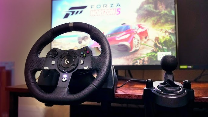 Forza Horizon 5 on steering wheel