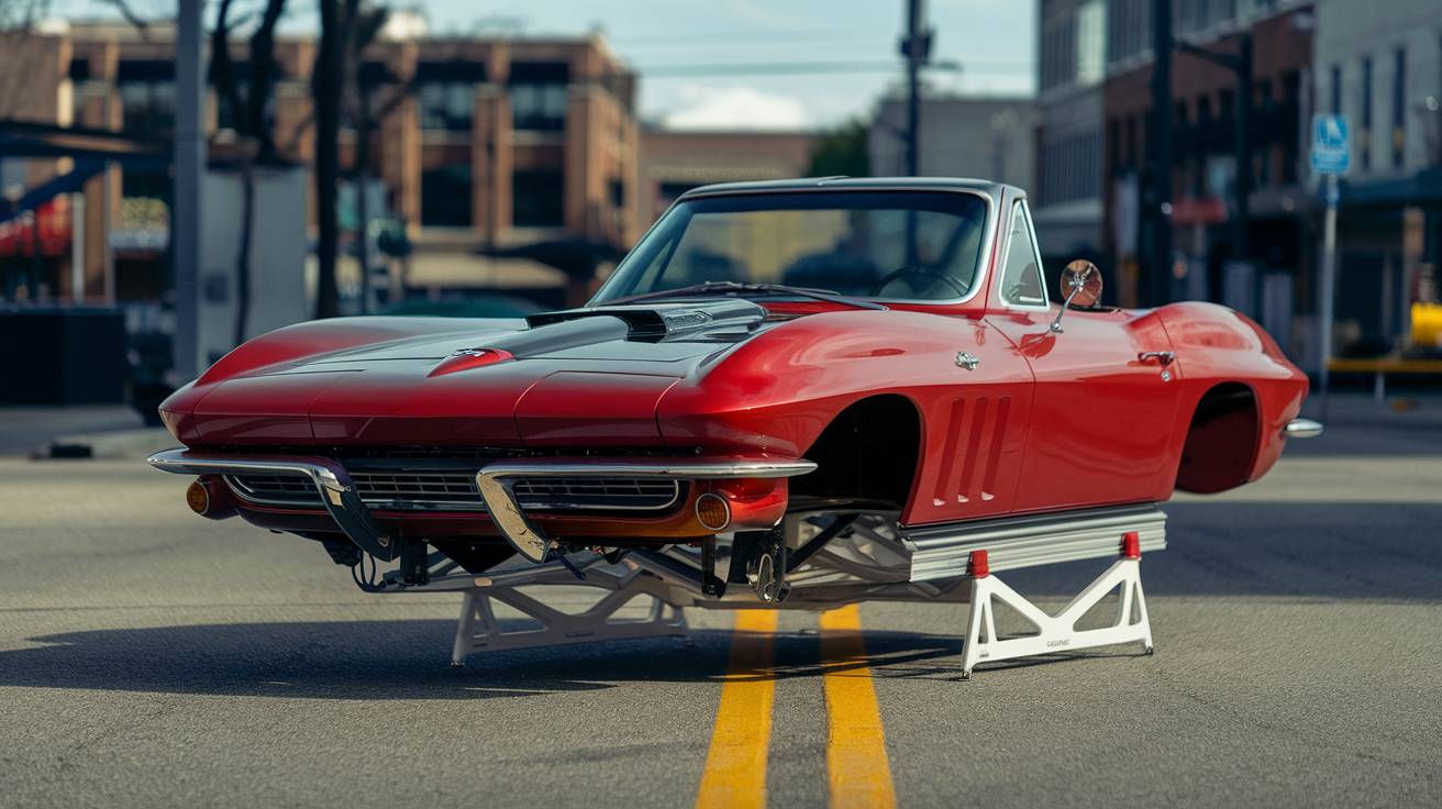  Custom Body 67 Corvette on New Chassis: A Perfect Blend of Timeless Beauty and Modern Performance