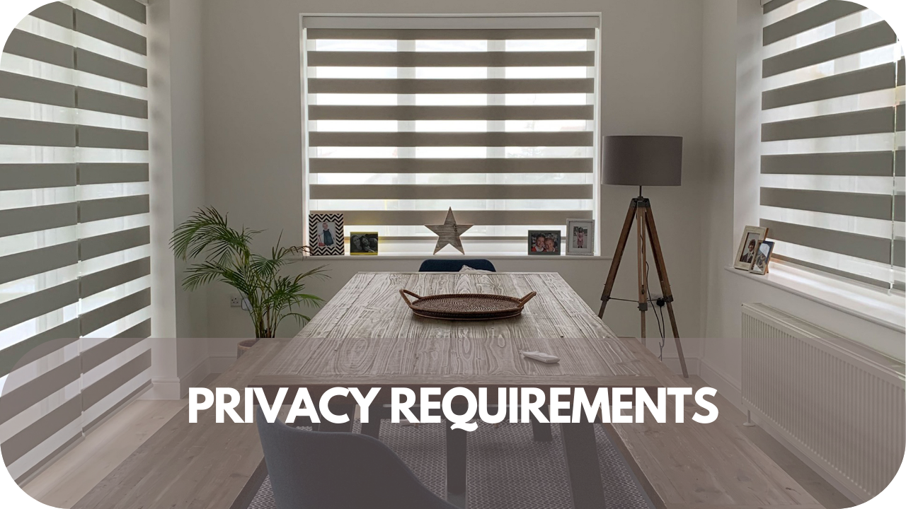 Consider privacy needs when selecting commercial blinds for optimal coverage.