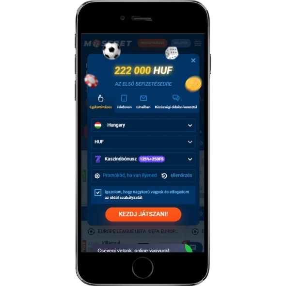 Regisztráció a Mostbet Appnál Magyarországon
