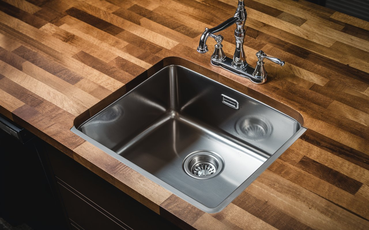 Handmade Stainless Steel Sink K30-1