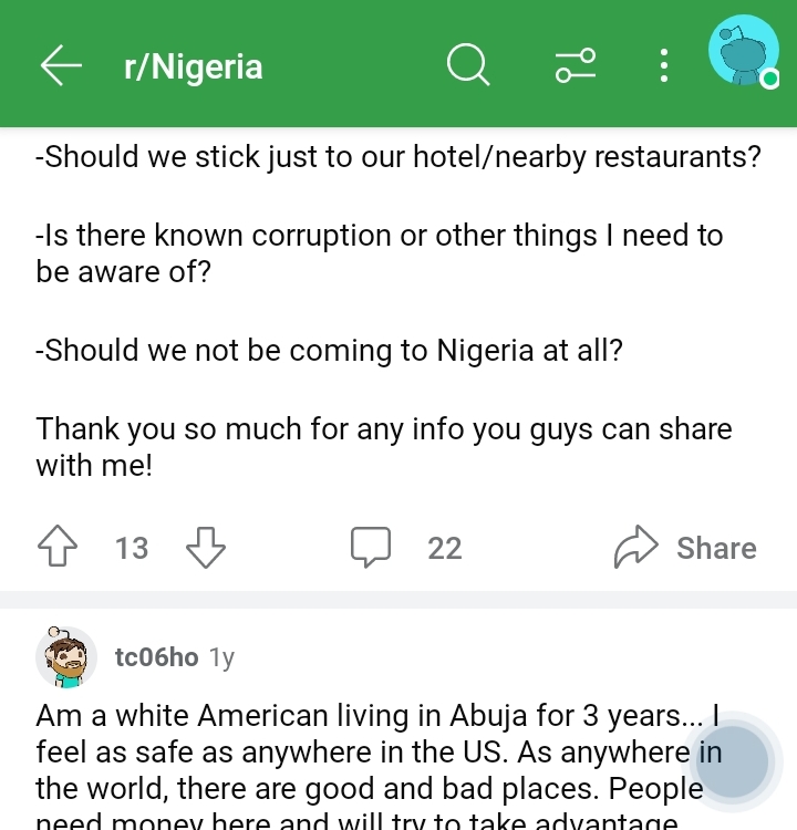 Reviews on Lagos vs Abuja experience