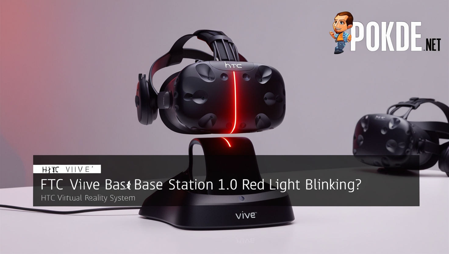 FTC Vive Base Station 1.0 red light blinking