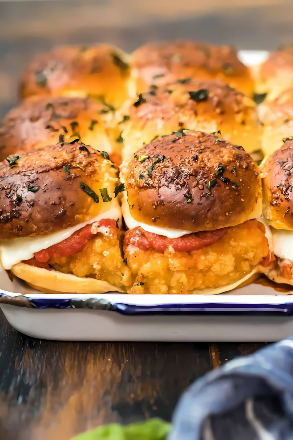 chicken parmesan sliders recipe