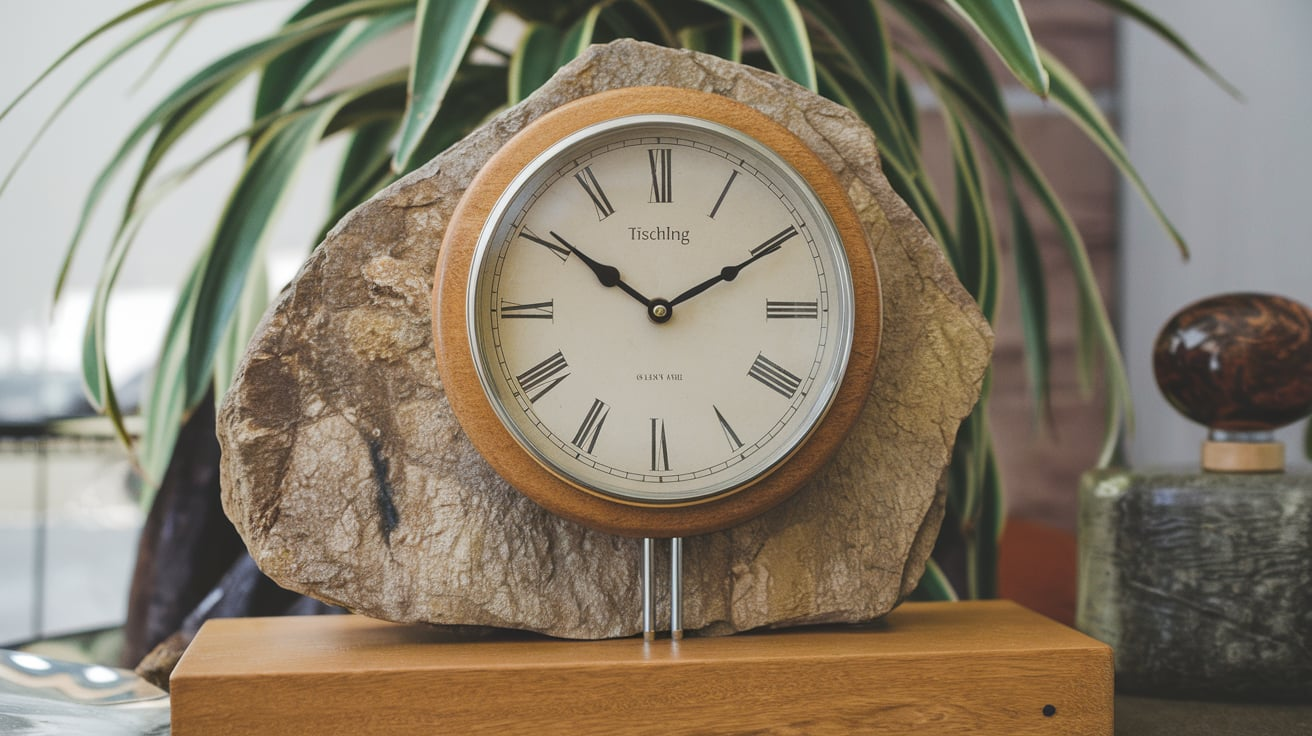 tischling rock weighted clock​