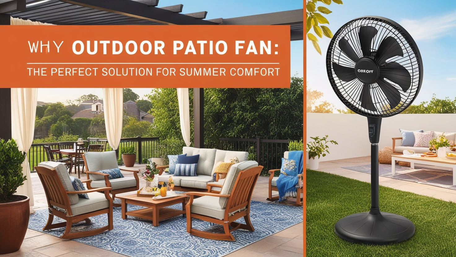 Outdoor Patio Fan