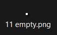 img of empty file