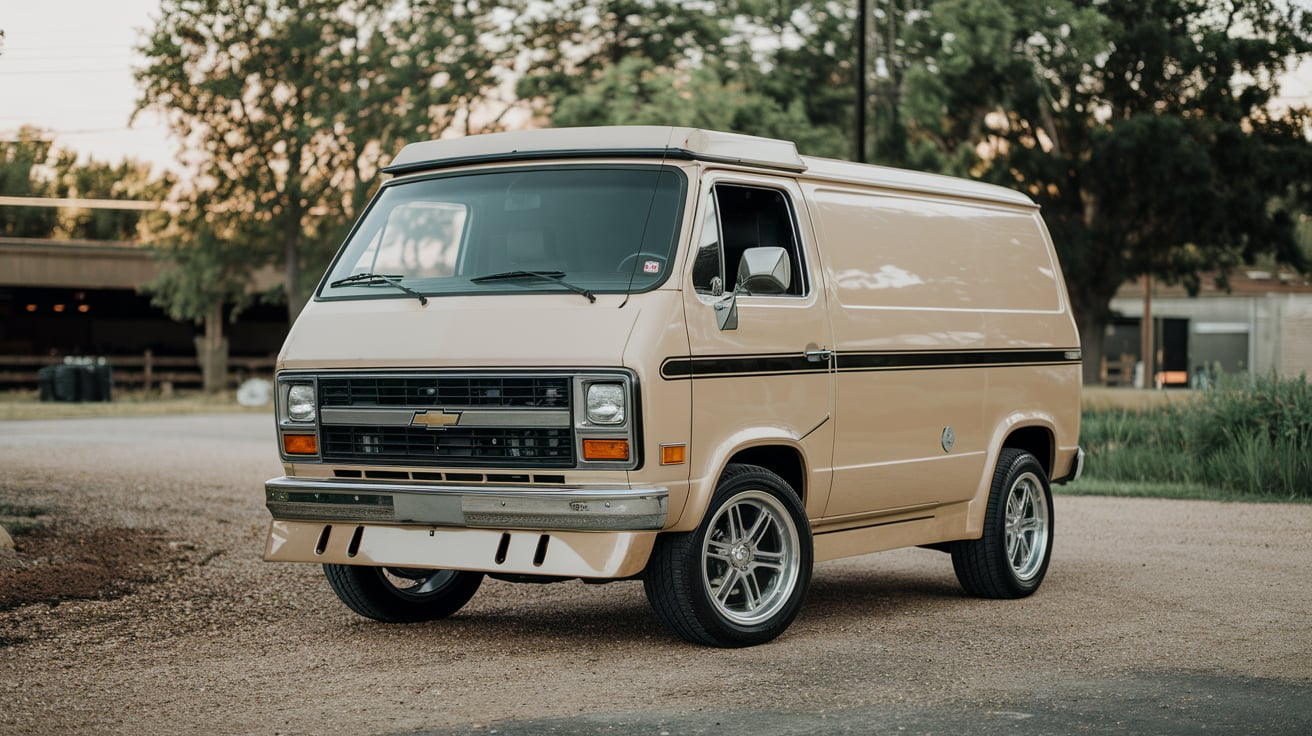 1984 Chevrolet Van G10 Split Lip Air Dam Kit