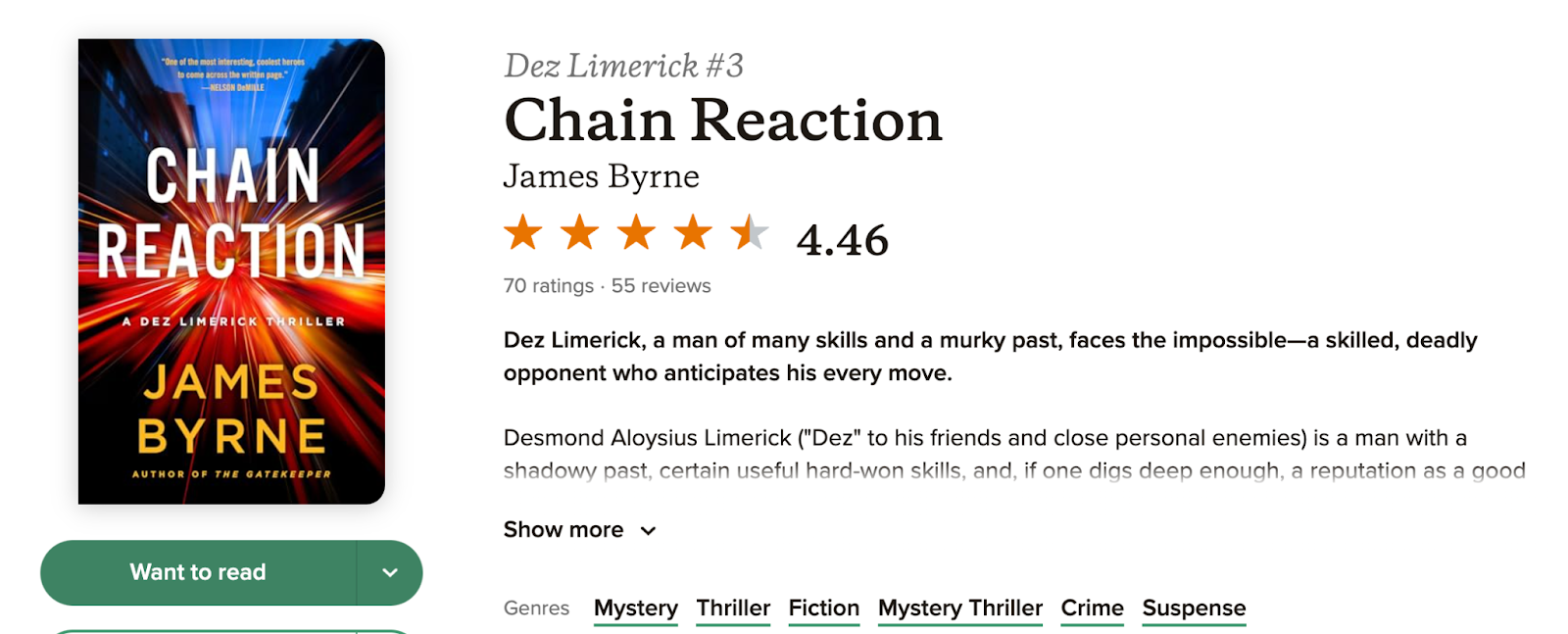 image of chain reaction book