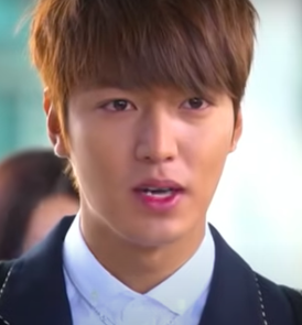This contains an image of the heir kdrama
