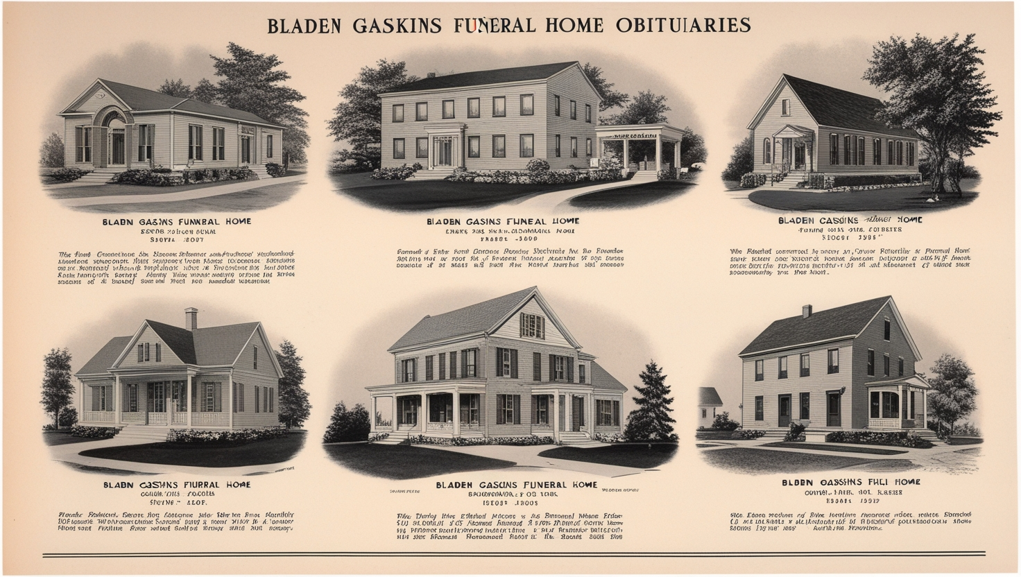 Bladen Gaskins Funeral Home Obituaries