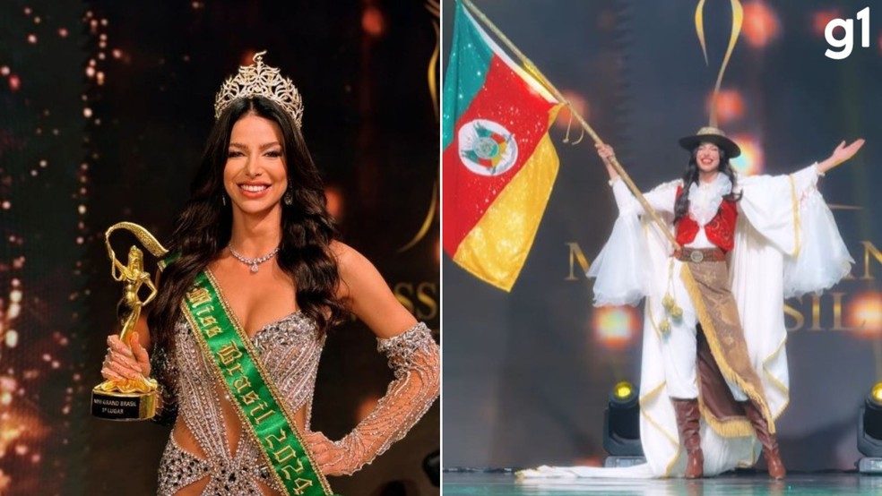 Gacha Talita Hartmann vence o Miss Grand Brasil 2024  Foto: Reproduo/Miss Grand Brasil