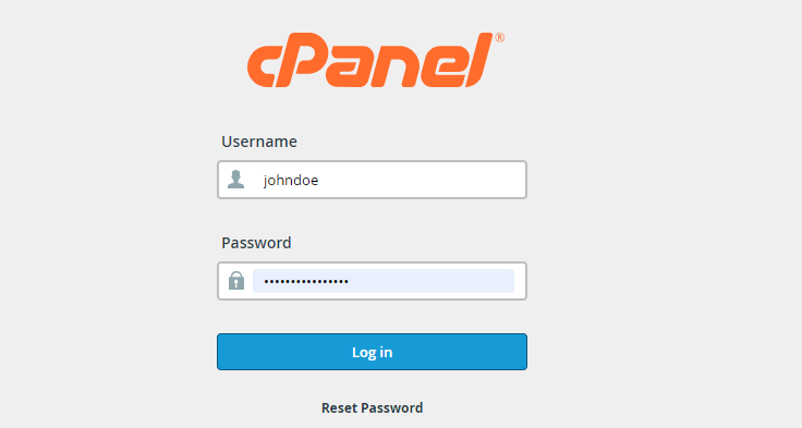 cpanel-login