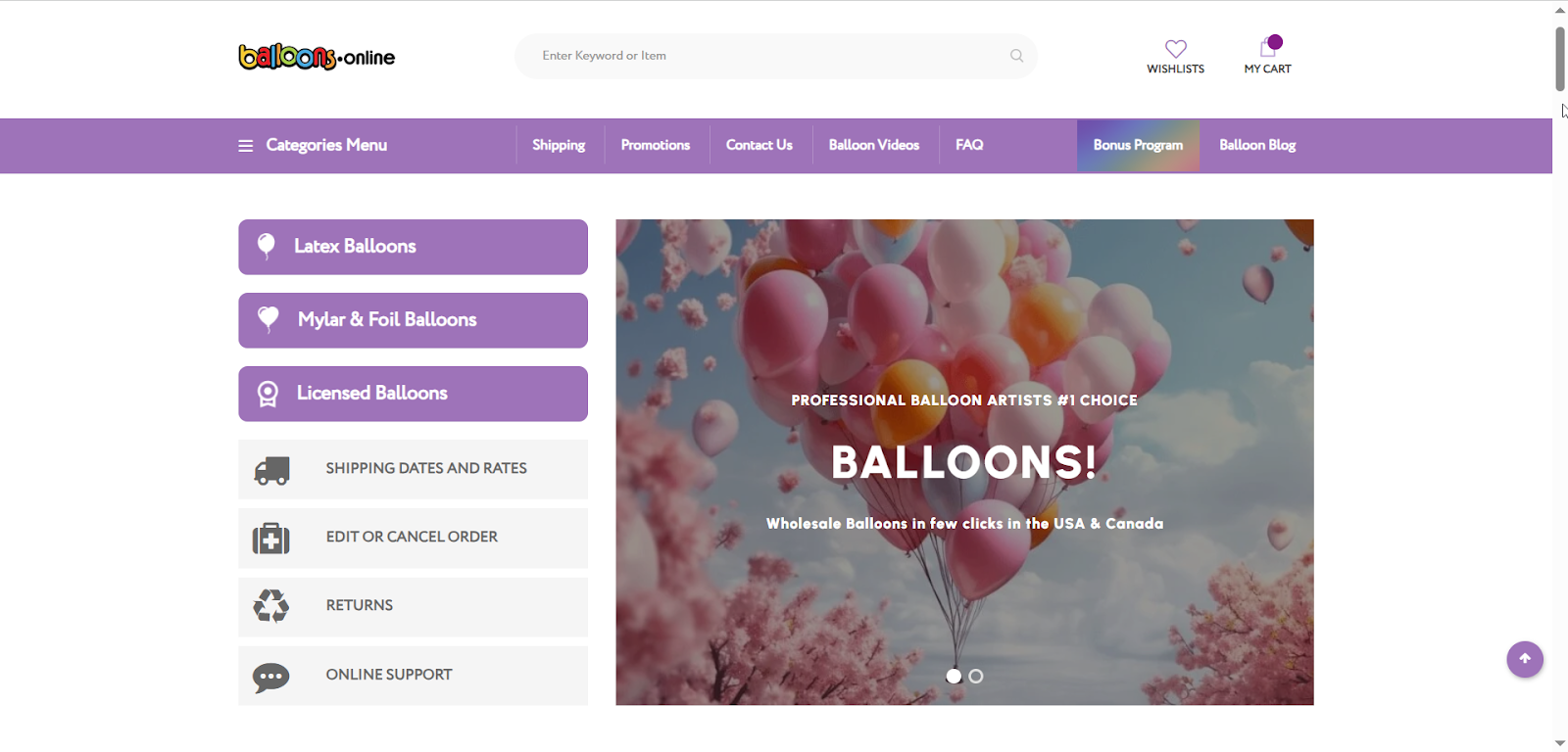 Balloons Online balloons wholesale
