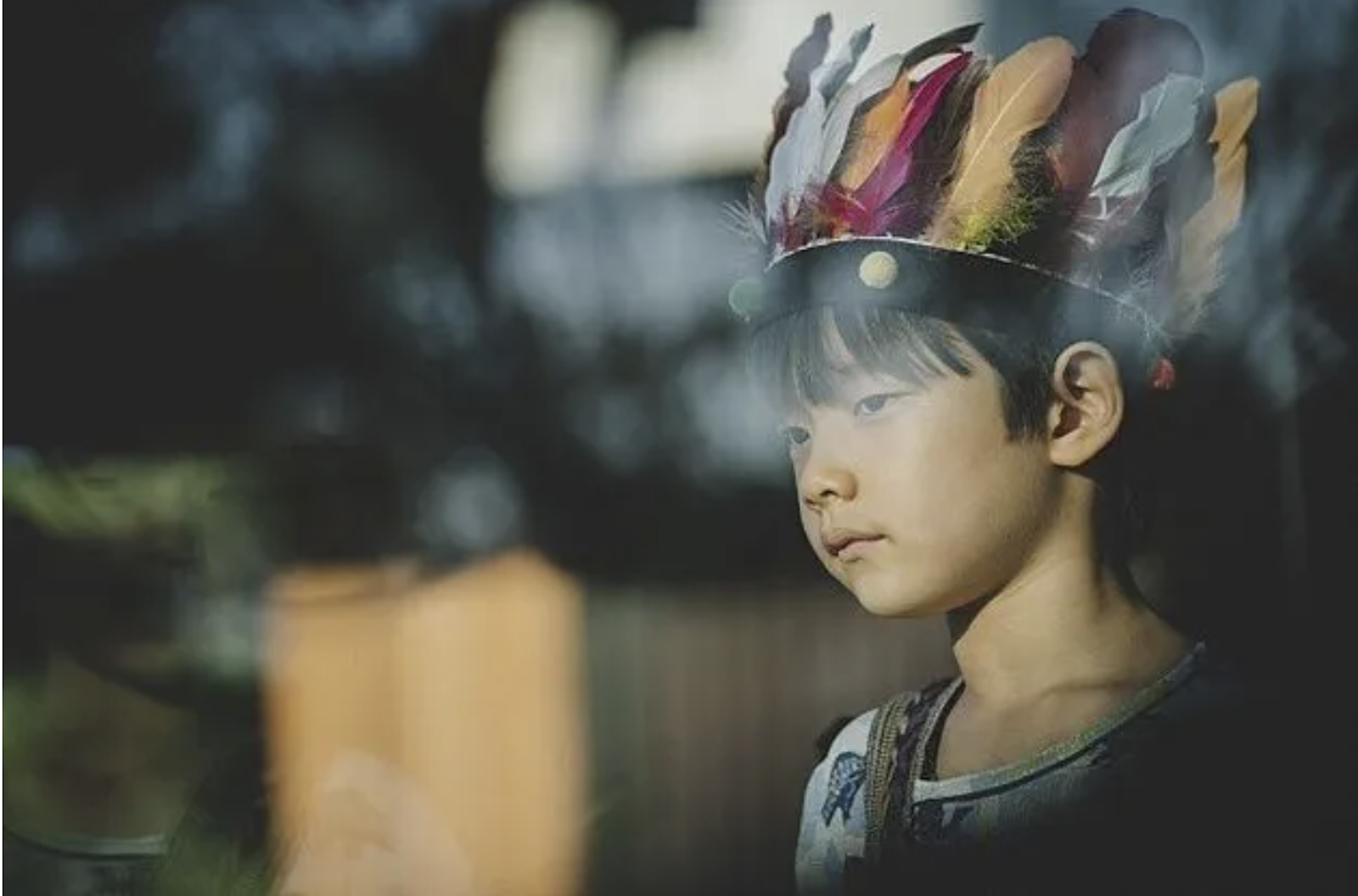 A picture of little Dasongie in the movie titled 