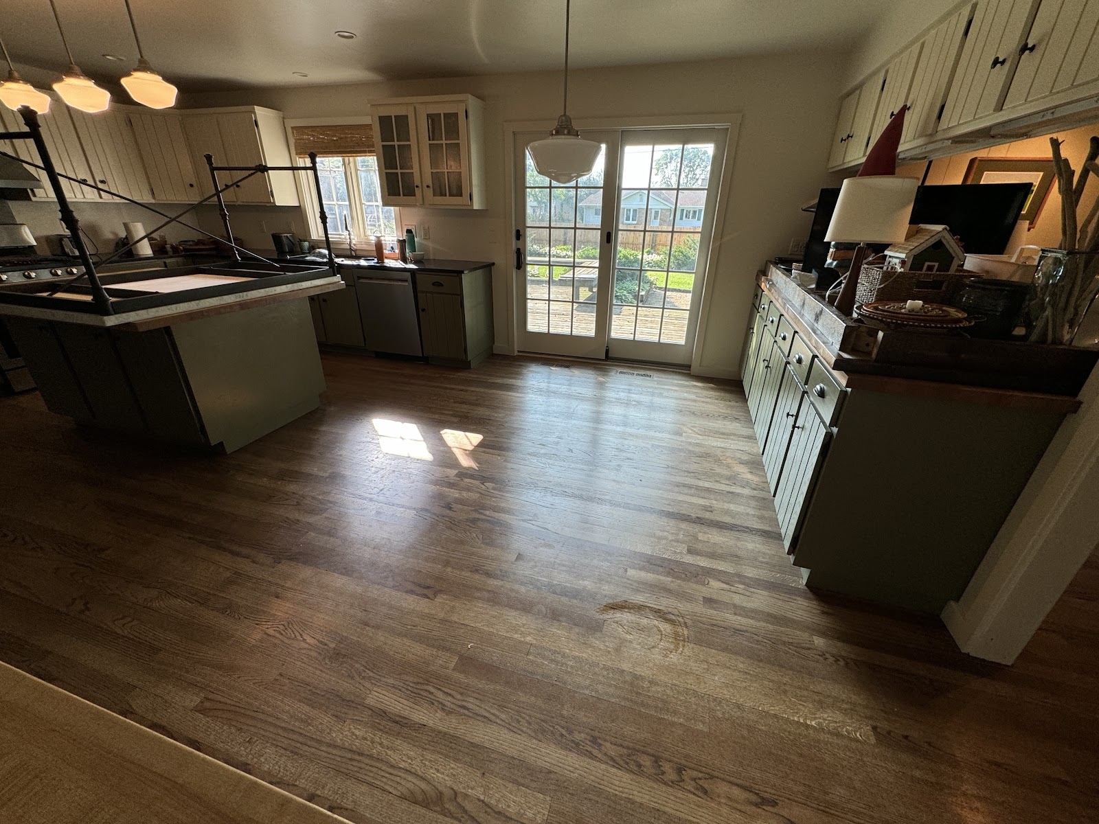 Kitchen wood floors