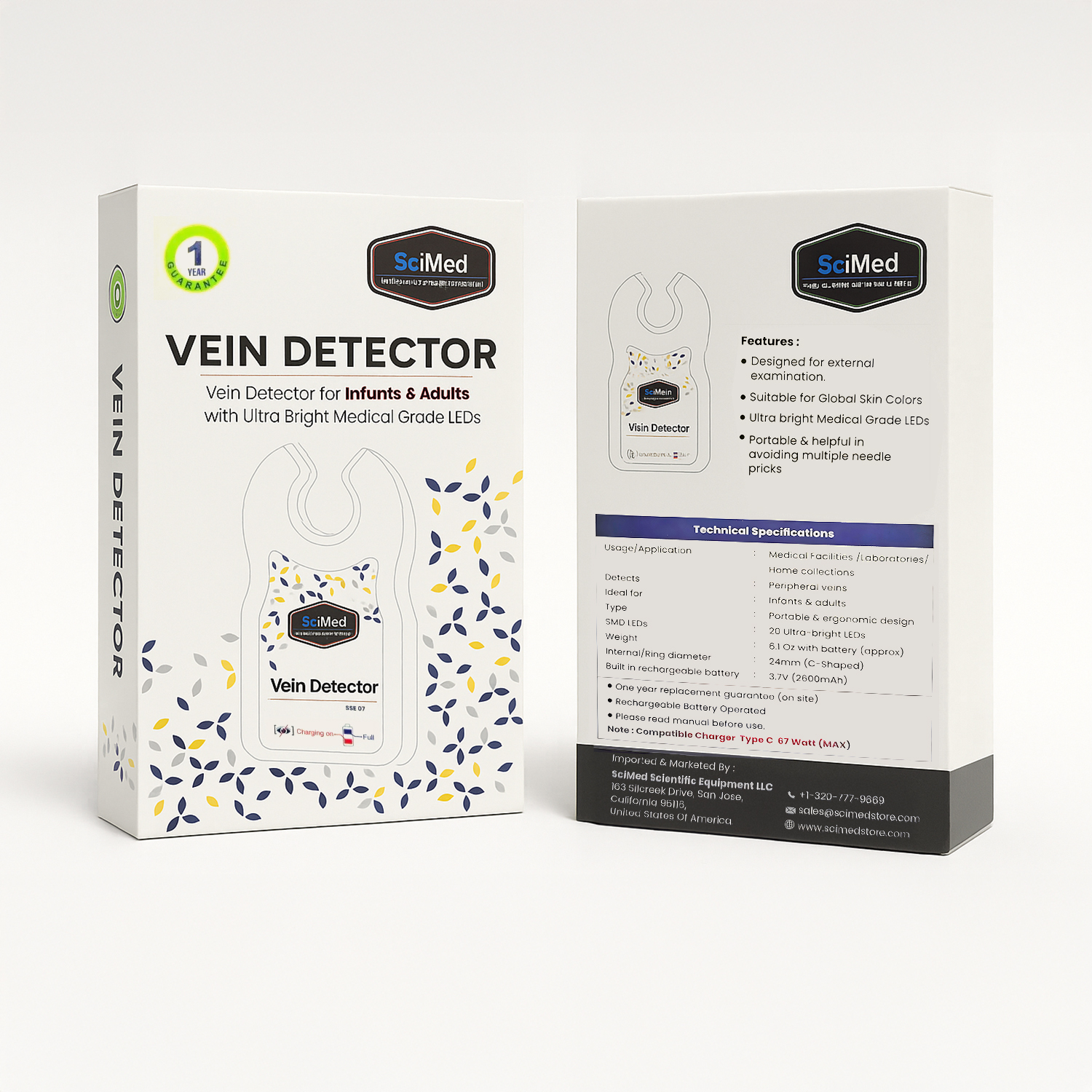 SciMed's Vein Finder Portable Device