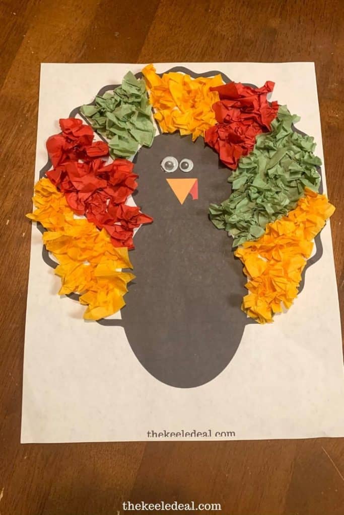 Tissue Paper Turkey