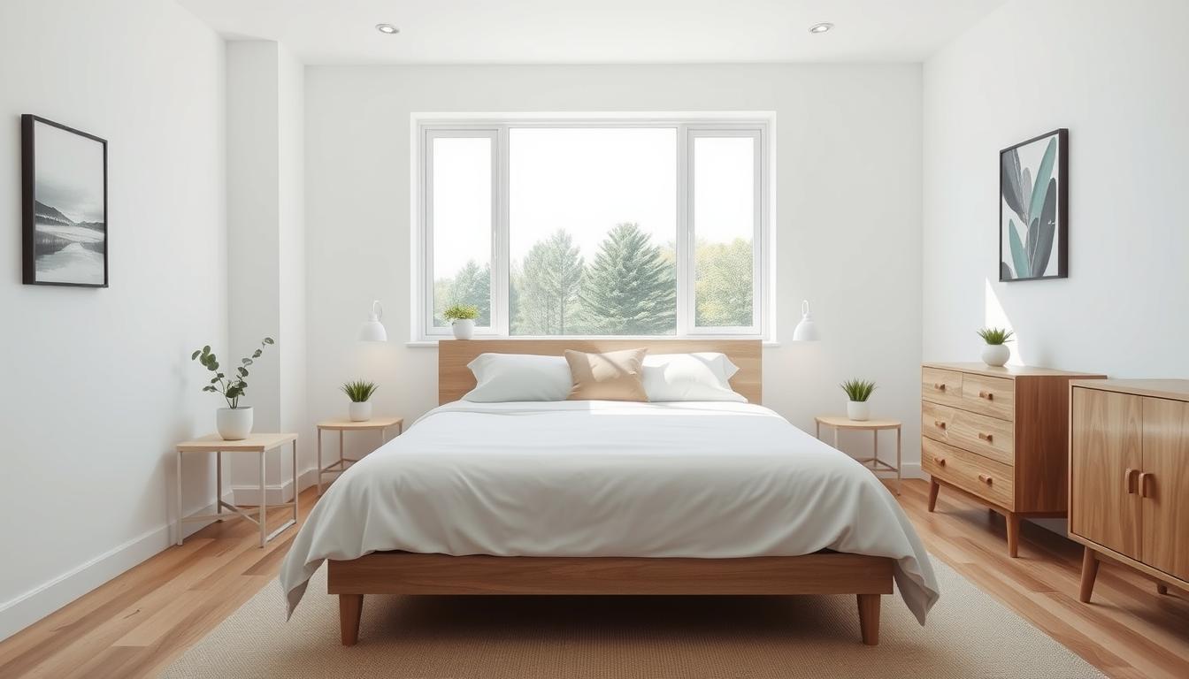 Ordnung im Schlafzimmer