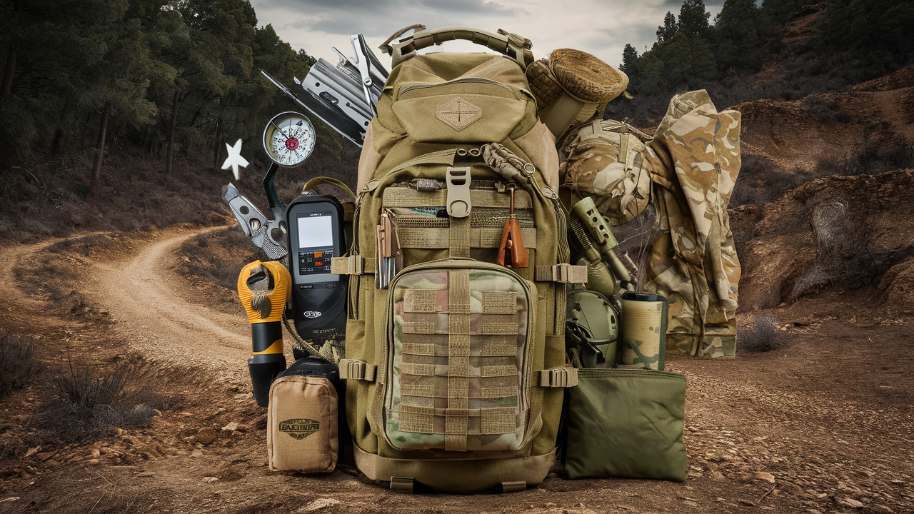 GPS Tactical Range Backpack