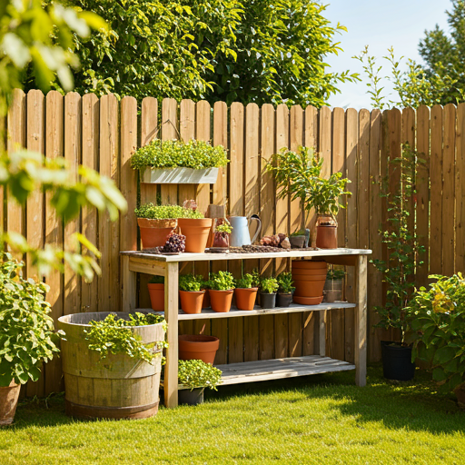  Potting benches