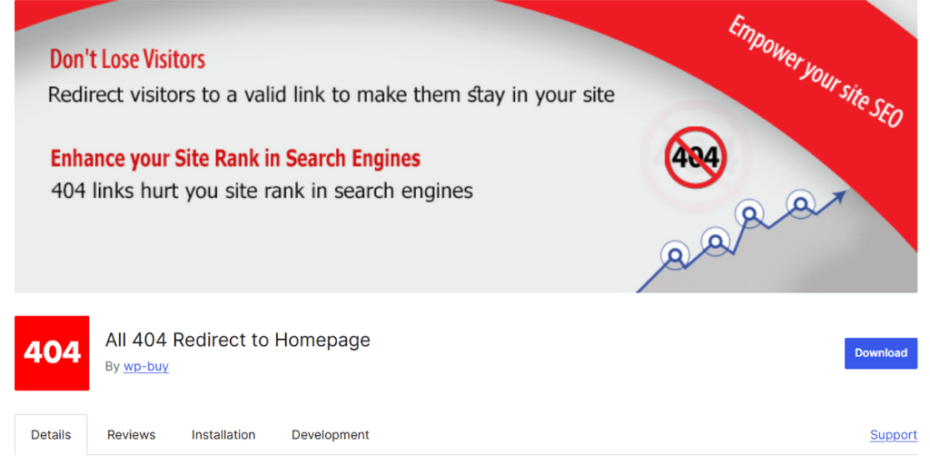 all 404 redirect plugin