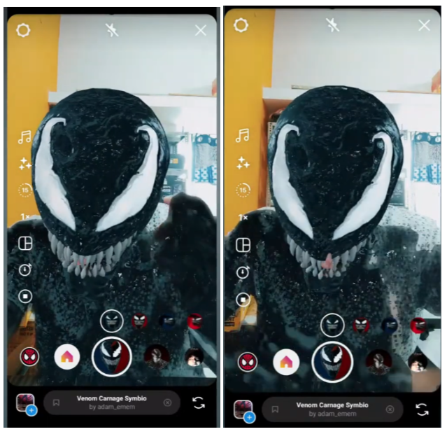 Instagram Venom Filter - Share Your Venom Art With Friends