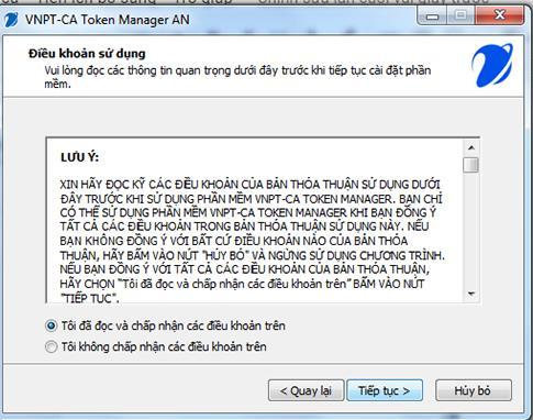 cài đặt chữ ký số VNPT-CA