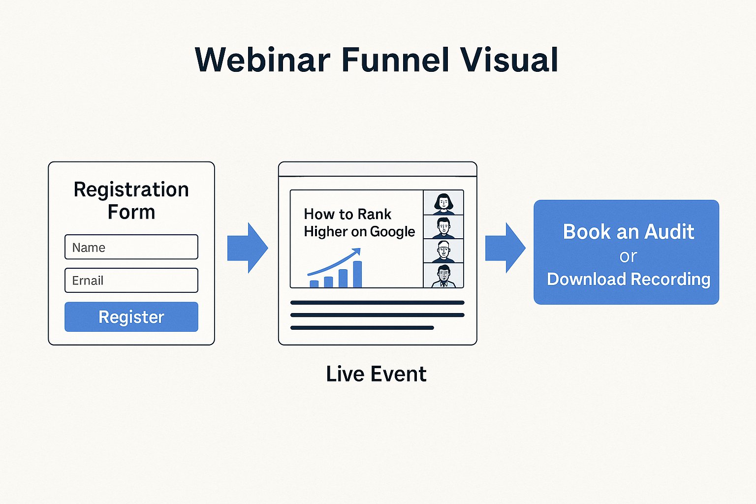 Webinars help attract the right kind of SEO leads