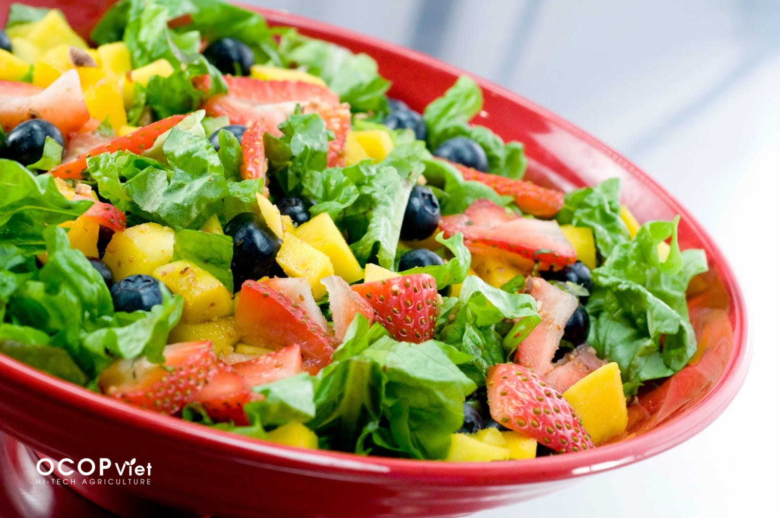 salad trái cây mùa hè