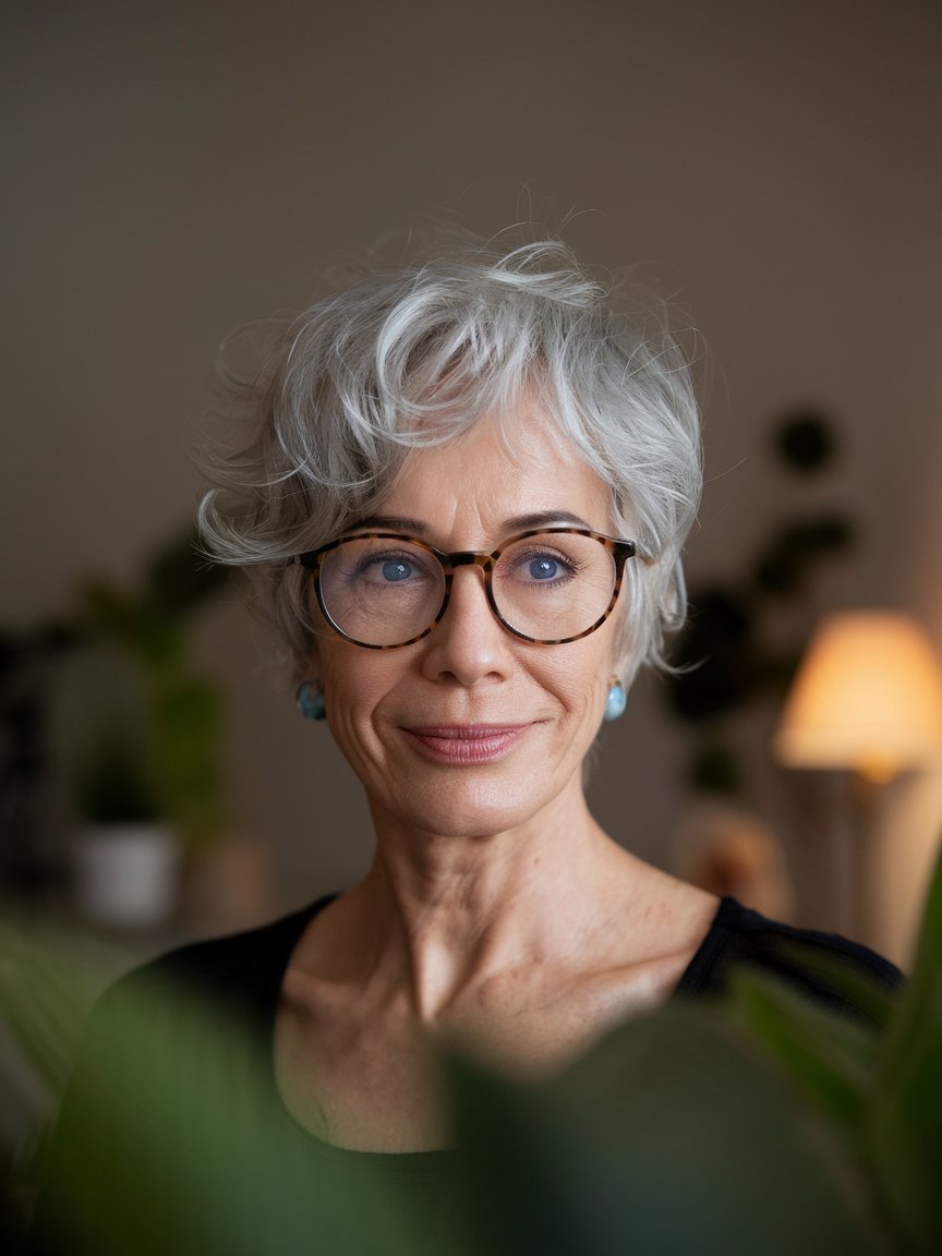 9. Wavy Silver Pixie