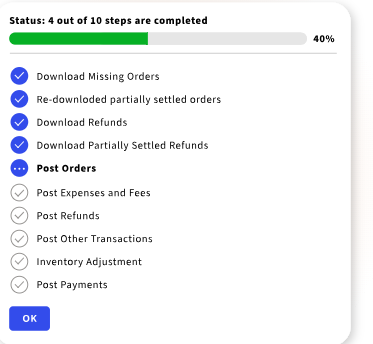 Categorize and automatically post expenses to your accounting software 